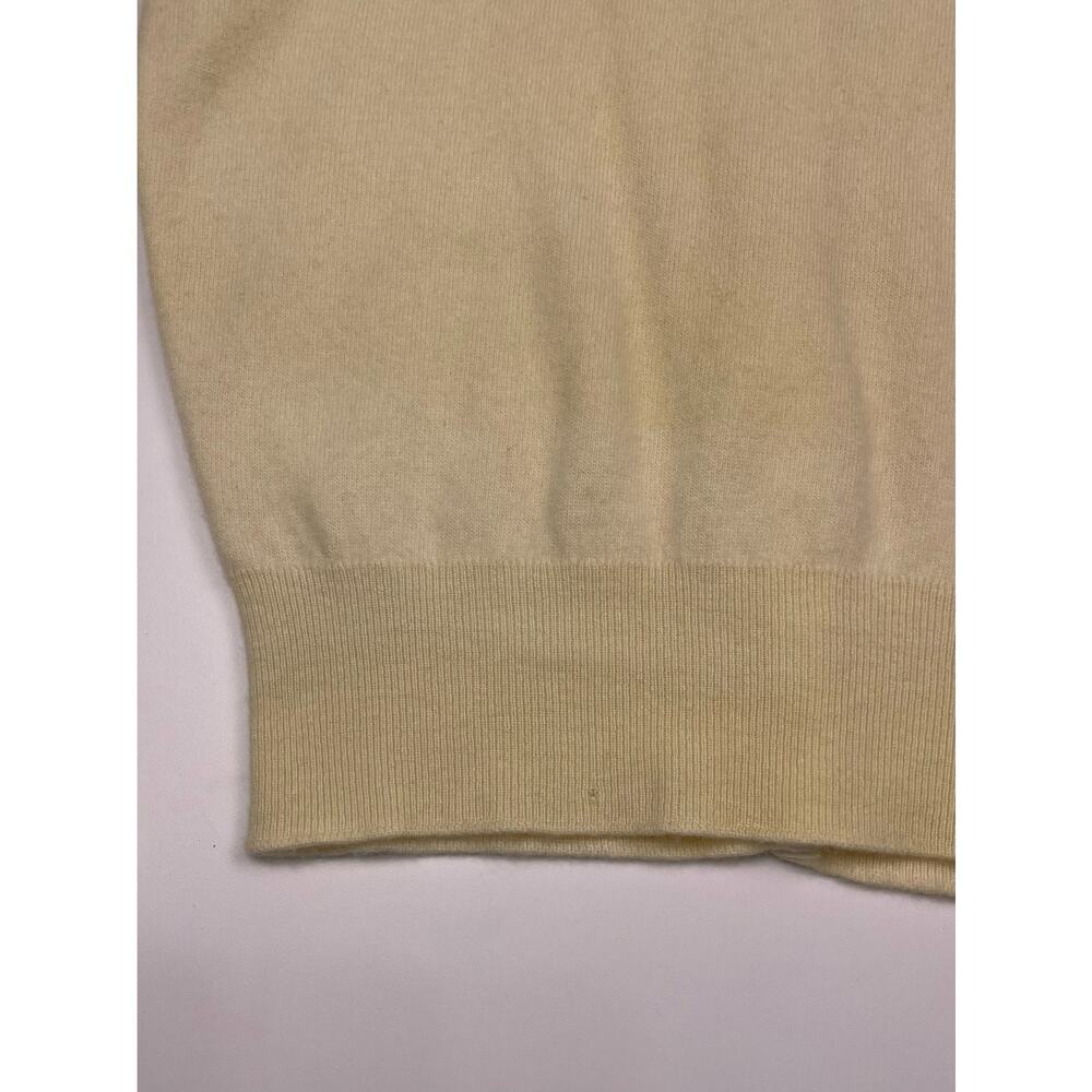 Cashmere Pringle of Scotland Cream Cardigan Beaded Floral Embellishments Sz S - Picture 9 of 11